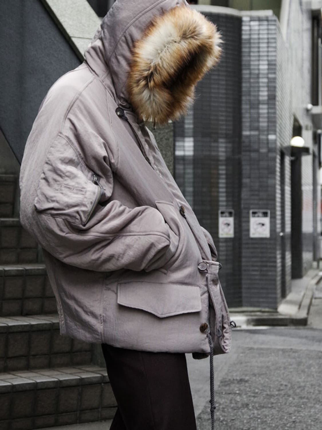 bed j.w ford  n-3b 자켓 카키컬러 새상품 상품이미지5