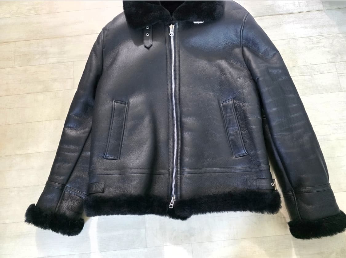 스페로네 b-3  램스킨 리얼 무스탕 L 상품이미지1