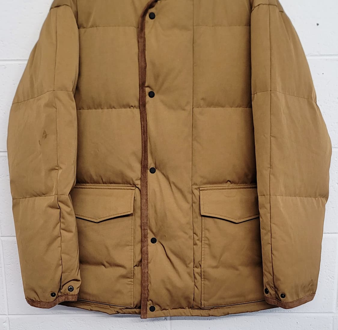 SIEG(지이크) 빅포켓 카멜 라운드 덕다운(오리털) 패딩자켓(점퍼) 상품이미지4