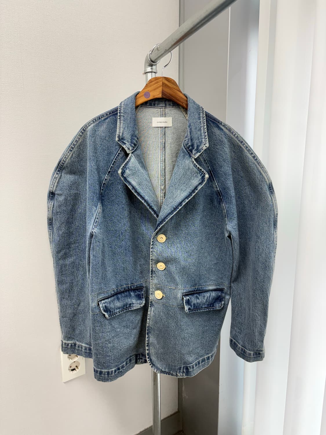 쏭스튜디오 데님자켓 상품이미지1