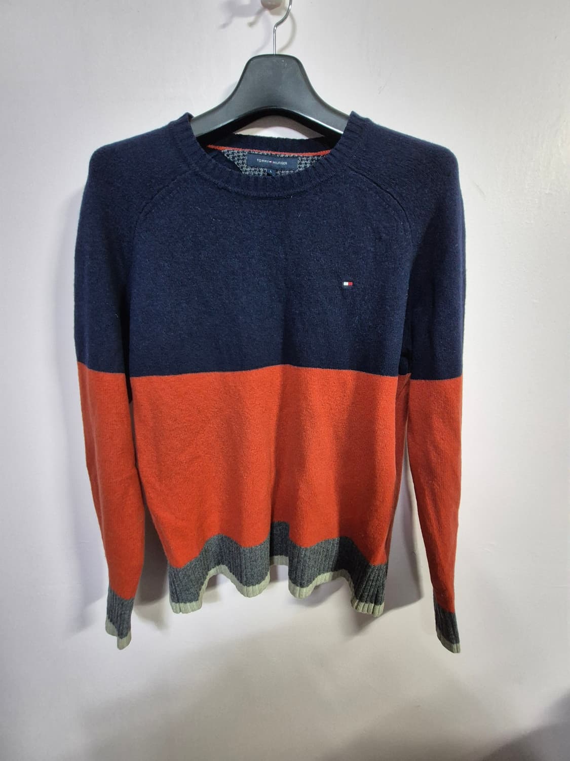 타미힐피거 컬러블록 니트 스웨터 상품이미지2