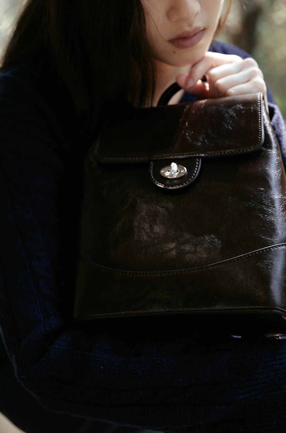 라미네즈 sally mini Backpack - Brown 상품이미지4