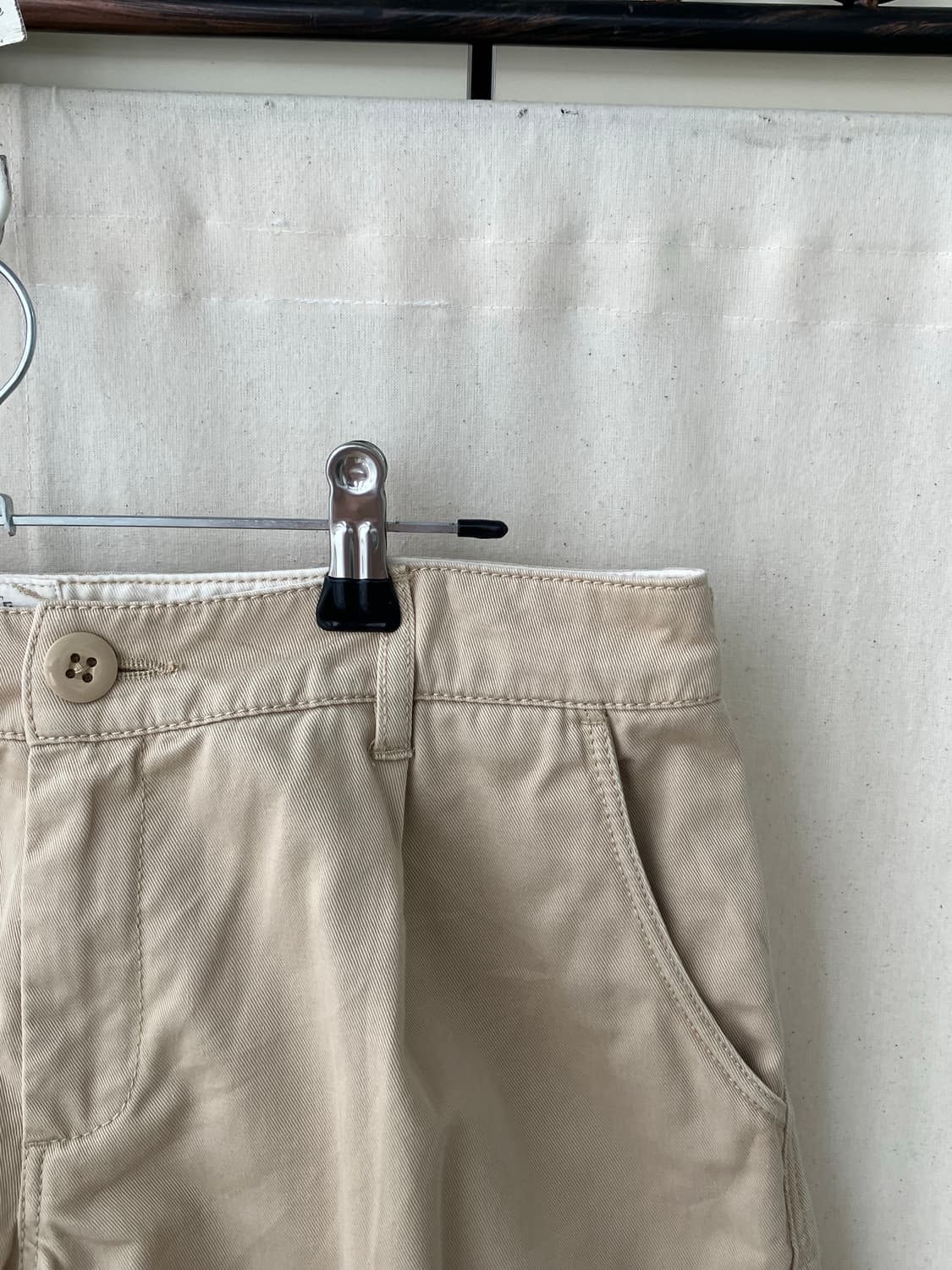 jpn vintage beige cross belt shorts 상품이미지3