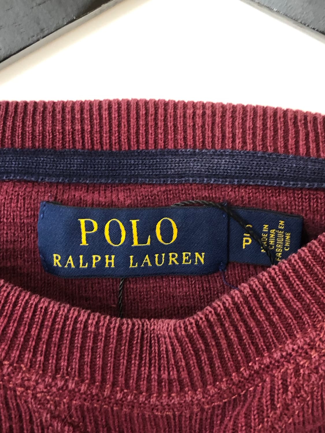 Polo 폴로 랄프로렌 1967 애슬레틱 버건디 니트 스웨터 상품이미지5