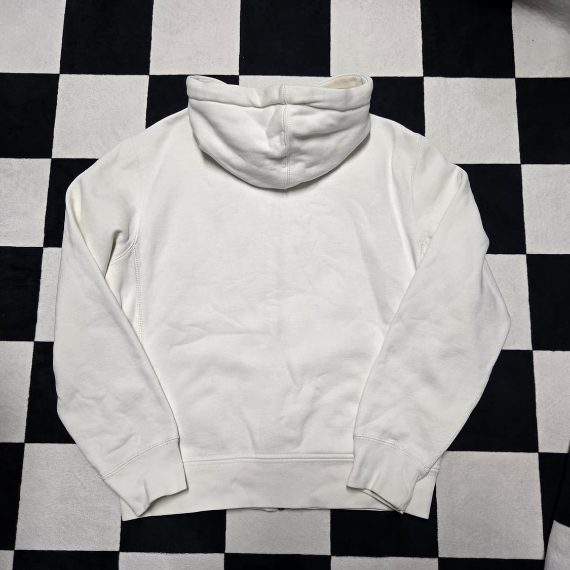 M 폴로랄프로렌 써멀 후드 집업 화이트 상품이미지5