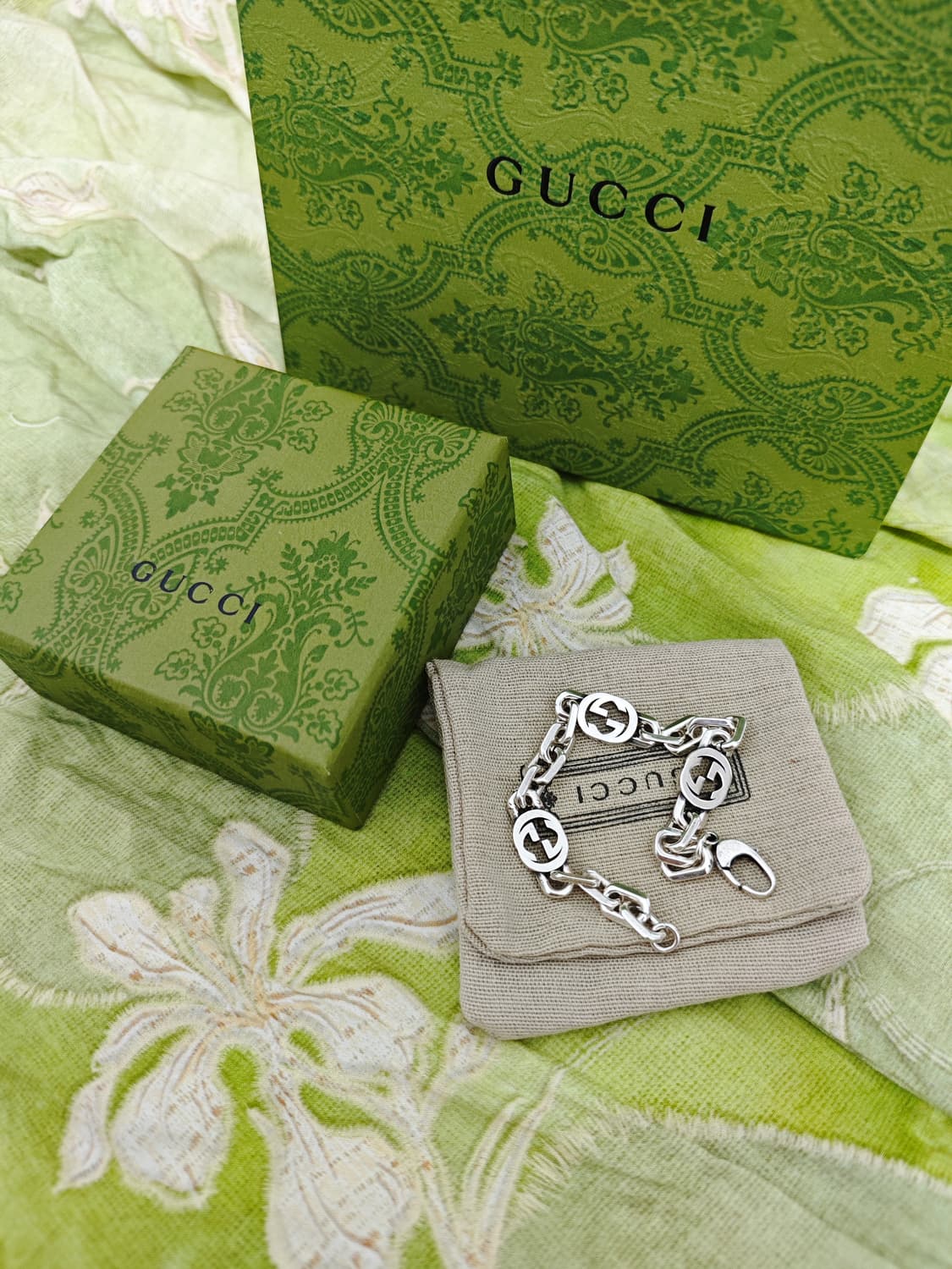 구찌 인터로킹 팔찌 17호 상품이미지6