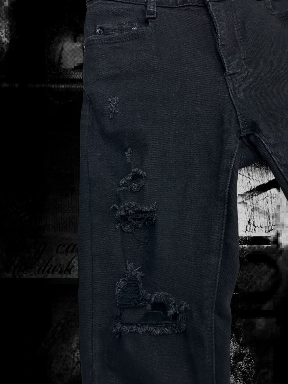 Damage slim pants 상품이미지3