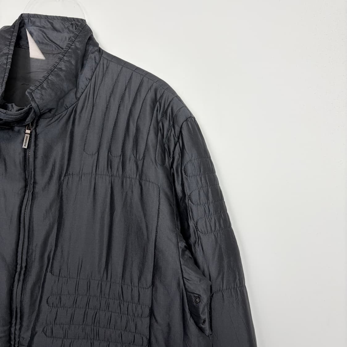 Jil sander 질샌더 패턴 실크 패딩 자켓 상품이미지3