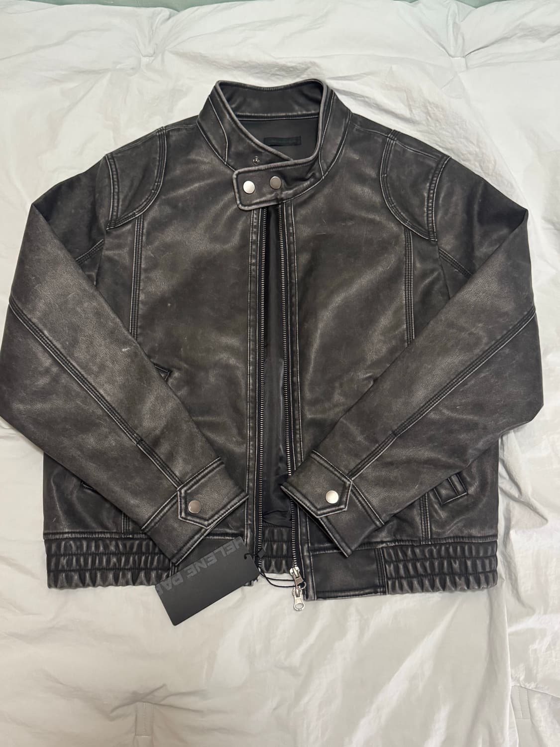 헬레네파리스 레더 점퍼 상품이미지1