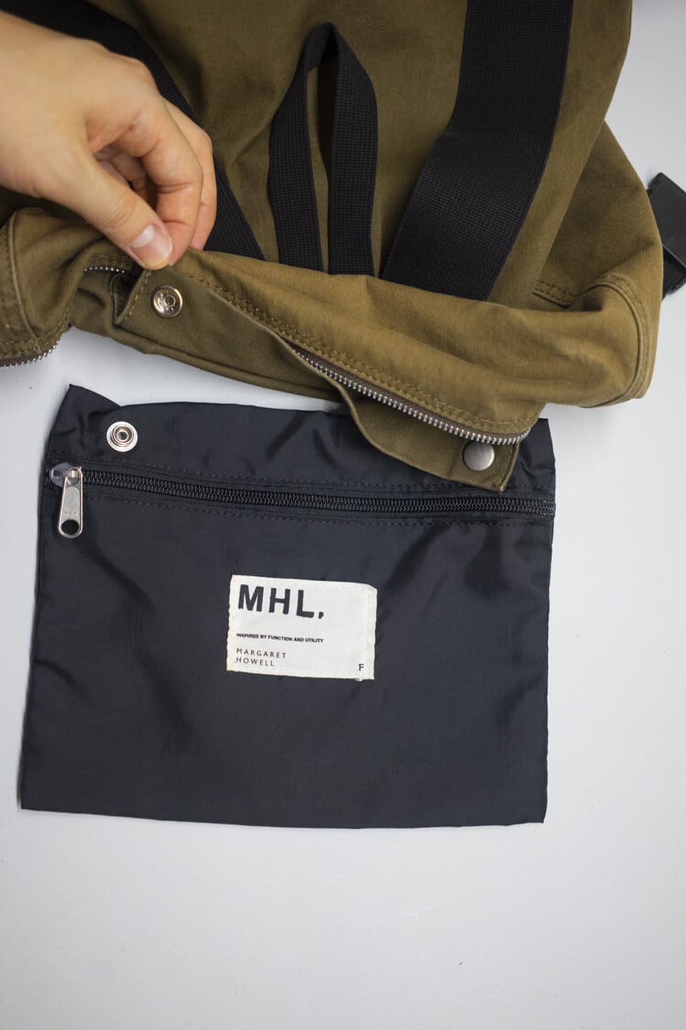 MHL 마가렛호웰 2way백 (빈티지 카멜 색상) 상품이미지6