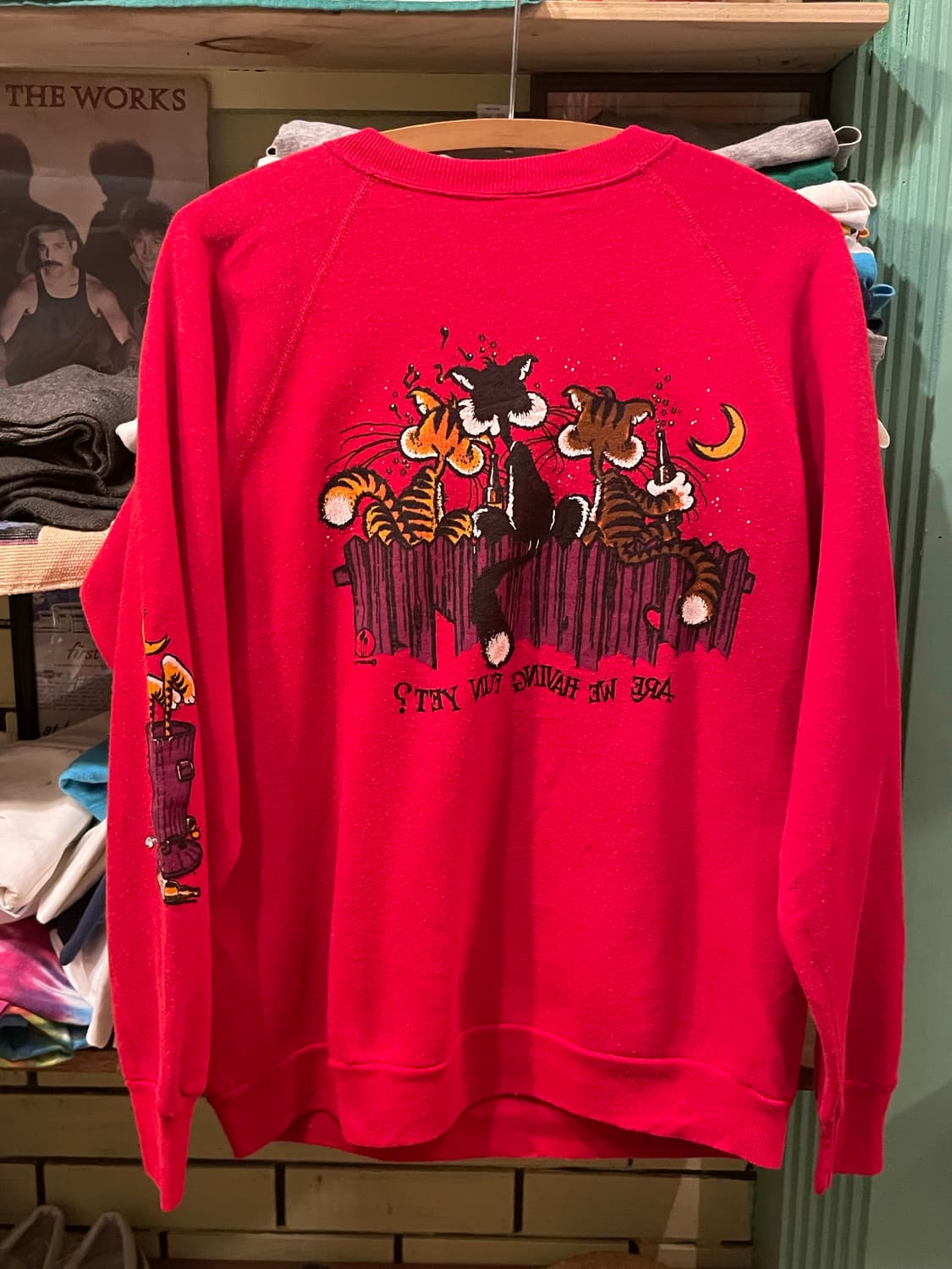 1980-90s Vintage Graphic Sweatshirt USA 상품이미지8