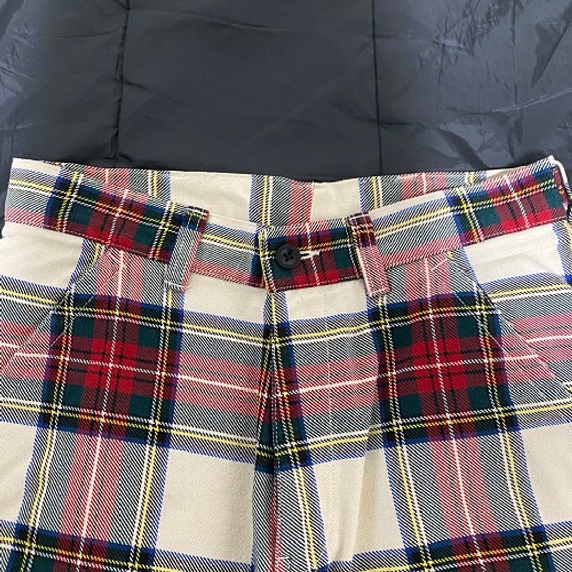 [30] 14FW 슈프림 플라이트 팬츠 레드 체크 상품이미지4