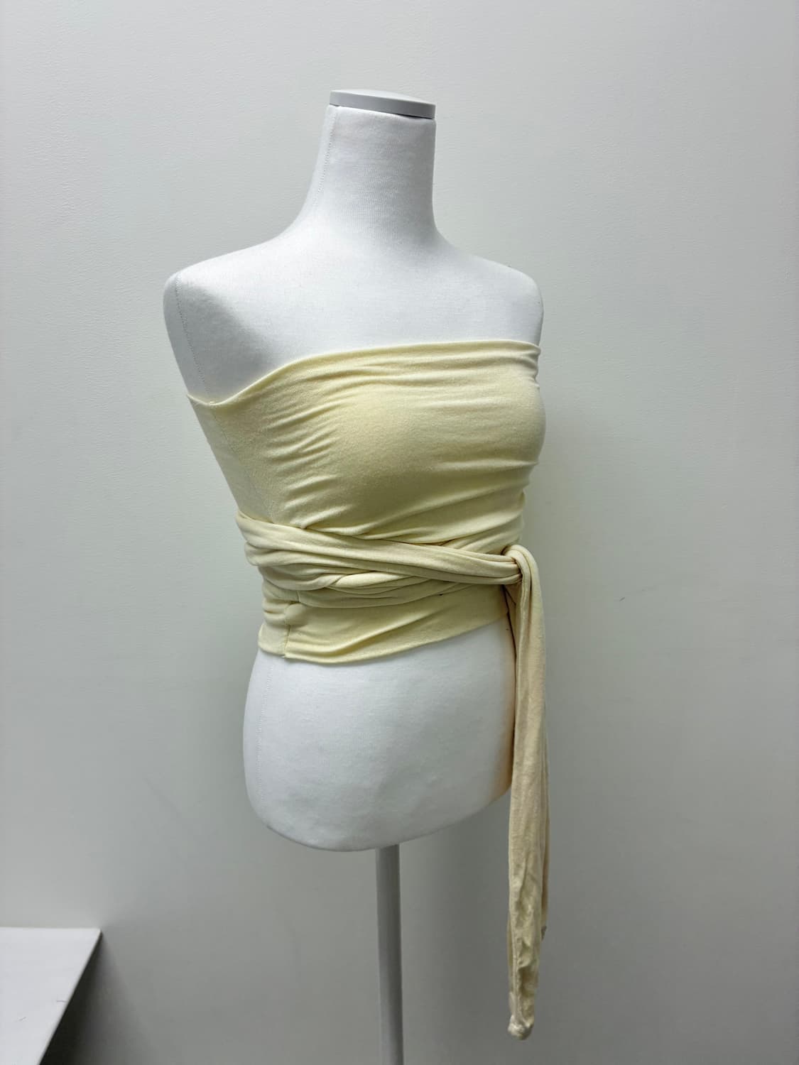 매듭 레이어드 튜브탑 상품이미지4