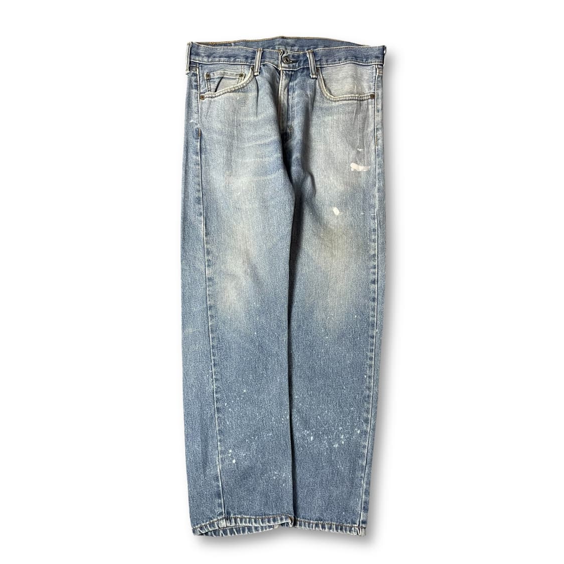 (32) 리바이스 505 32X30연청 워싱 데님 팬츠 상품이미지1