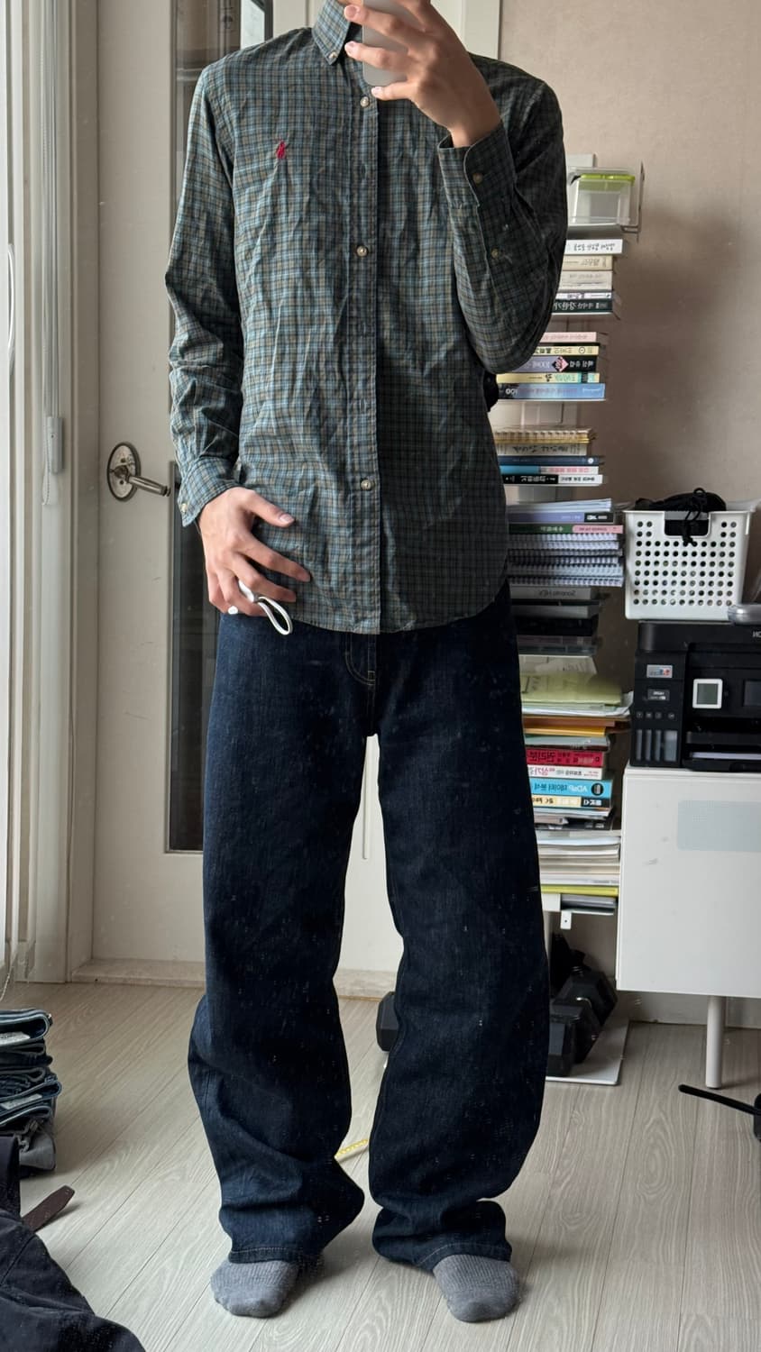 폴로 랄프로렌 체크 셔츠 일본  상품이미지1