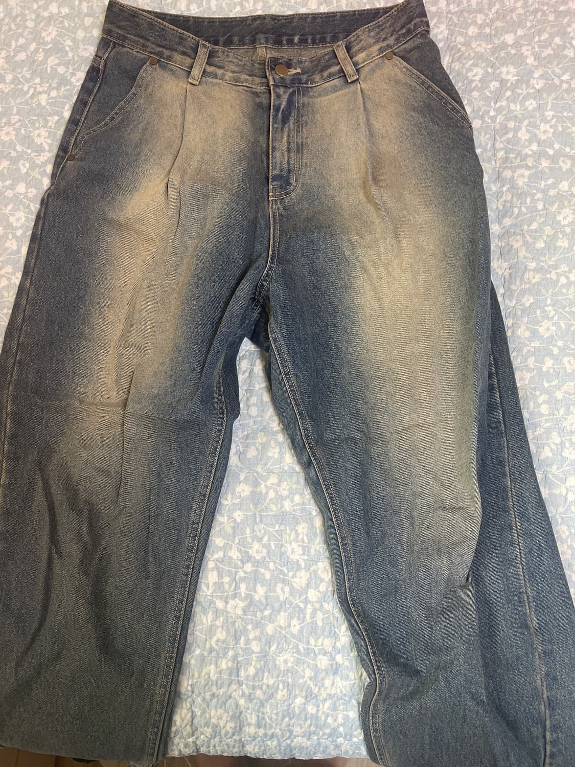 무신사 데님팬츠3개(개별 구입 가능 개당 11000)(제멋,커스텀어클락) 상품이미지3