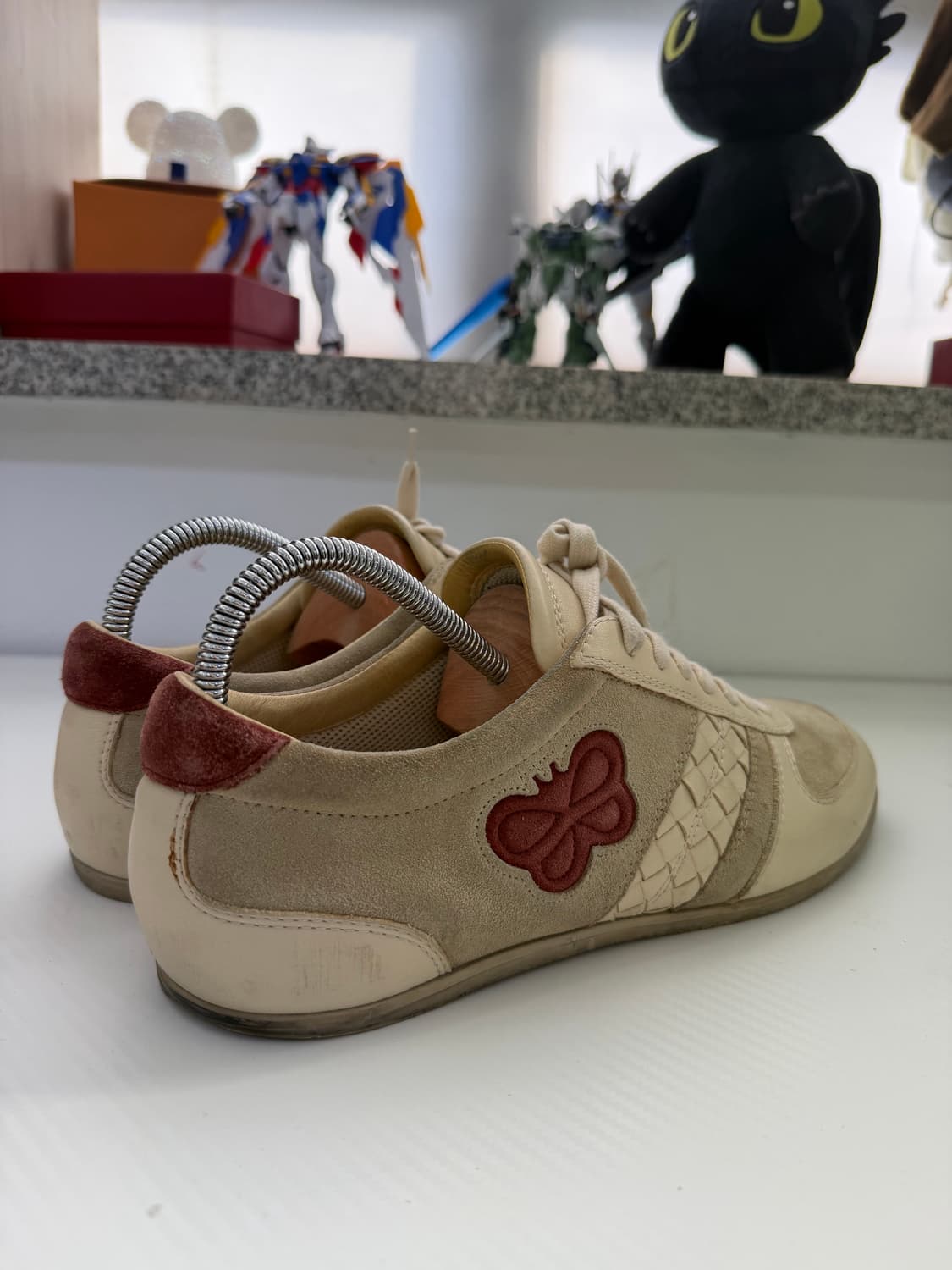 정품) 보테가베네타 버터플라이 인트레치아토 스니커즈 42.5 상품이미지4