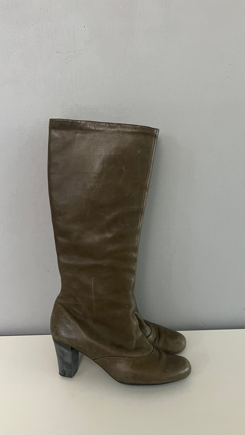 camper 38 캠퍼 카키 롱부츠 상품이미지2