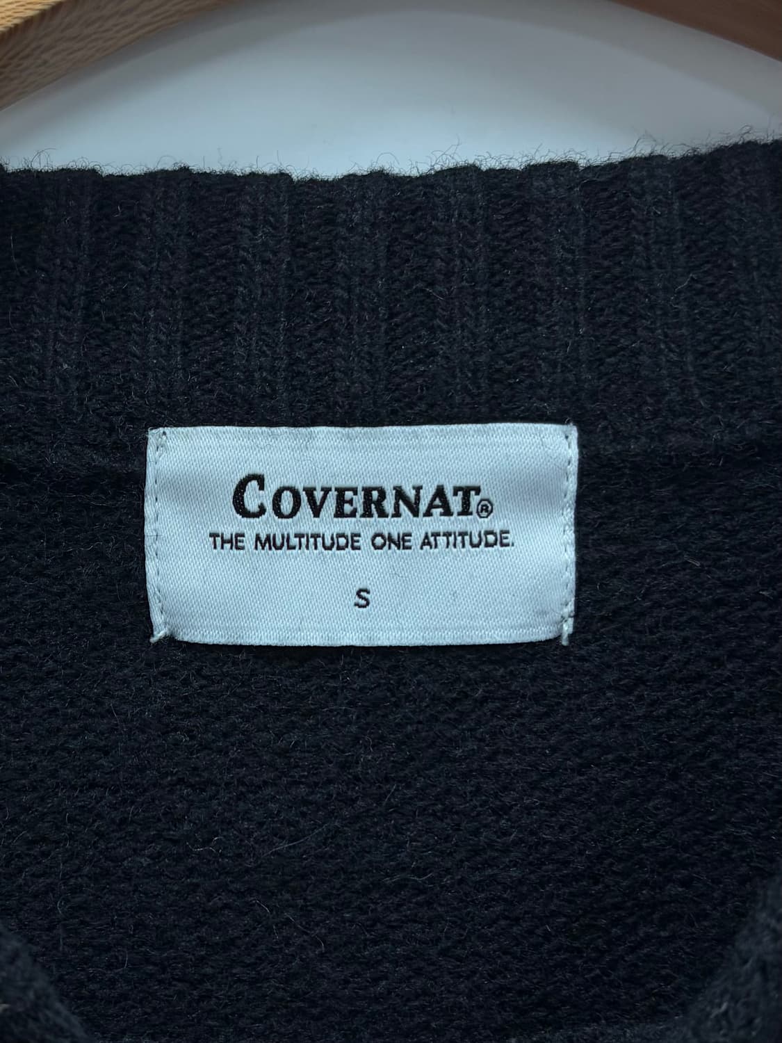 커버낫 블랙 스키 니트 상품이미지3