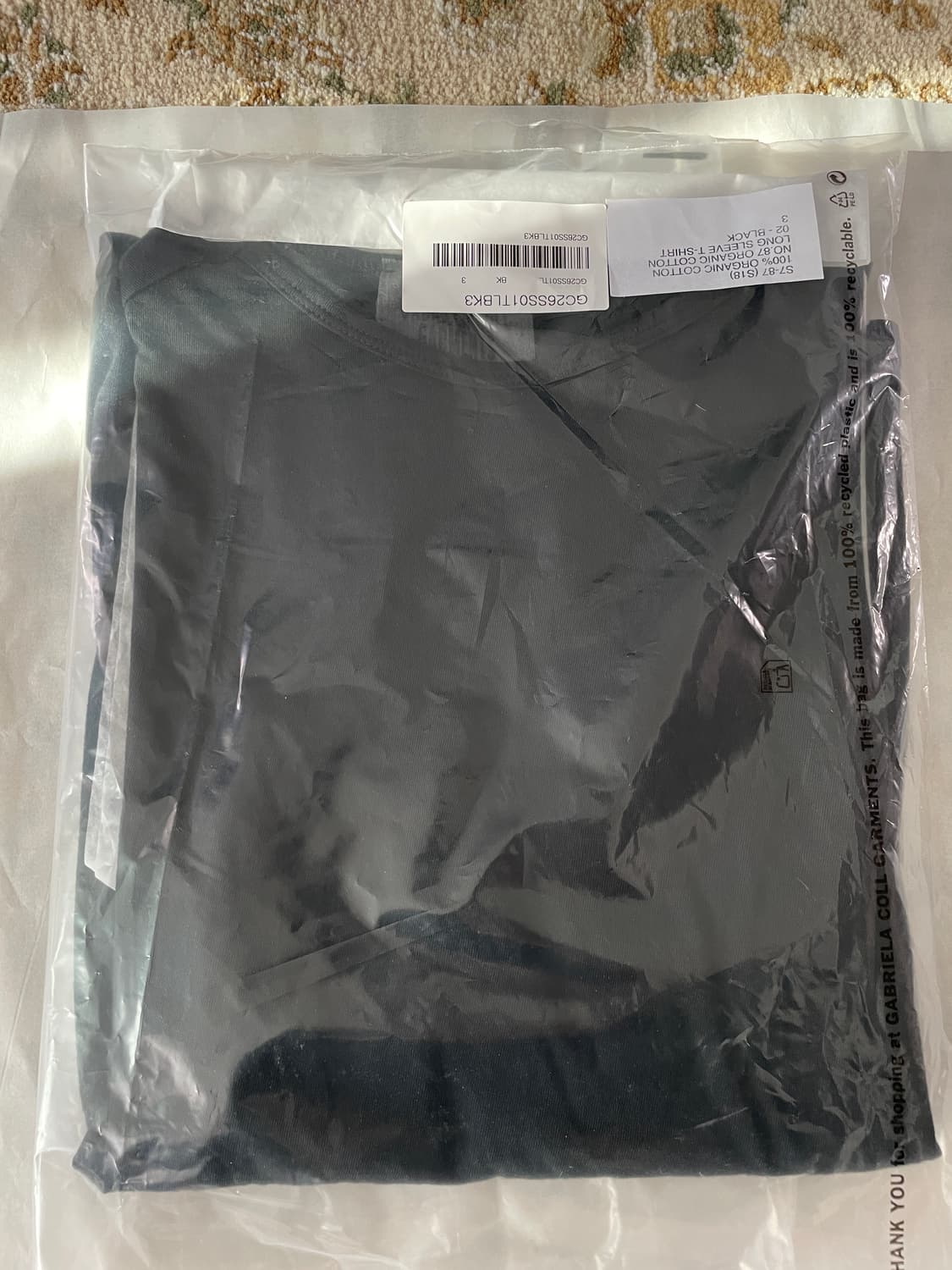 가브리엘라 콜 가먼츠 오가닉 코튼 롱 슬리브 티셔츠 상품이미지3