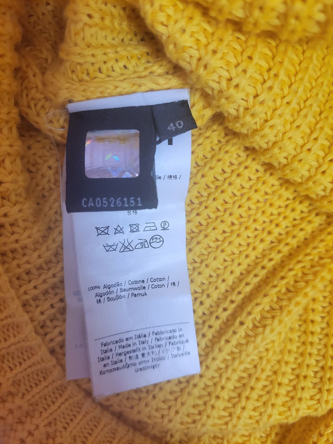 정품)급처상태좋음!펜디 어깨셔링 러블리 반팔 니트 스웨터 40사이즈 상품이미지4