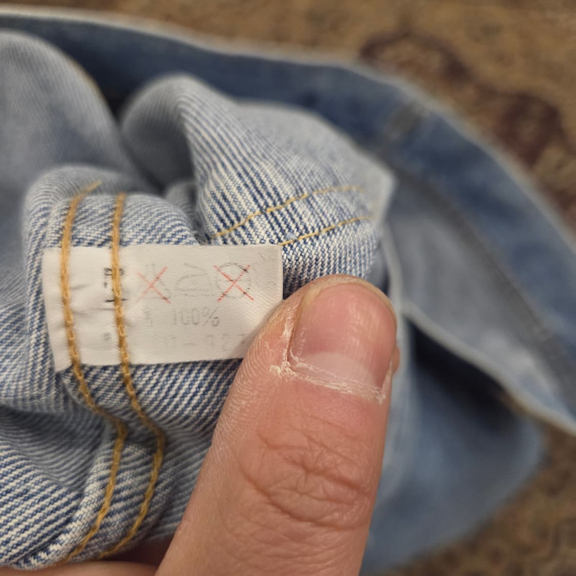 lee 1세대 데님 자켓 지잔 상품이미지5