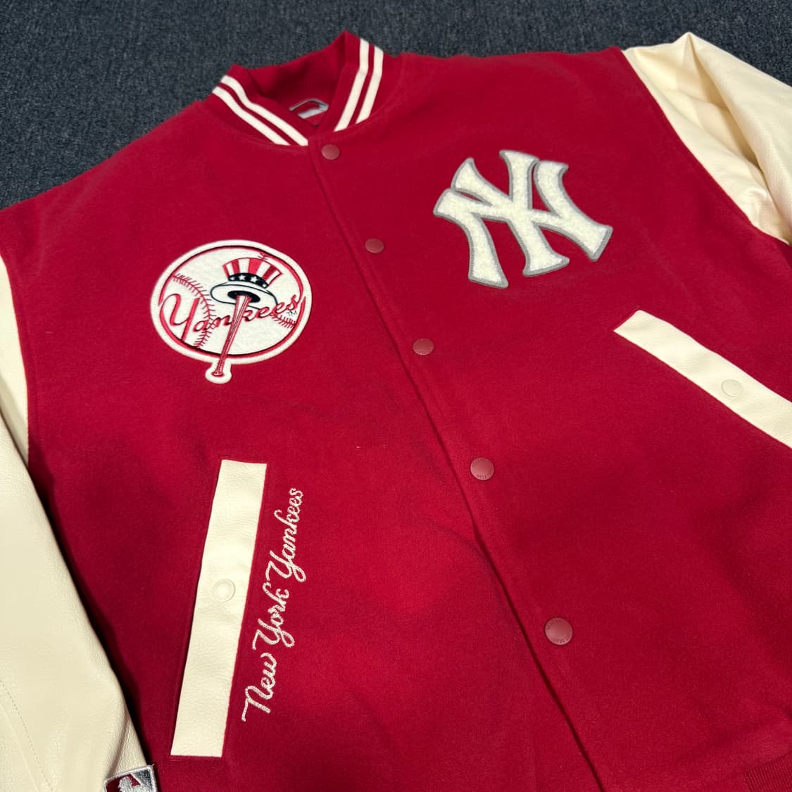 뉴에라 바시티 MLB 뉴욕 양키스 바시티 자켓 상품이미지5