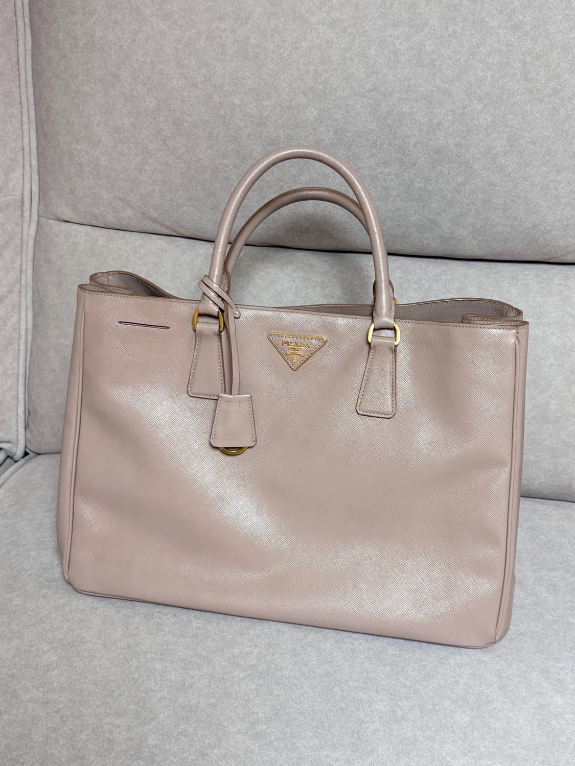 프라다 럭스 사피아노 토트백 인디핑크 상품이미지3