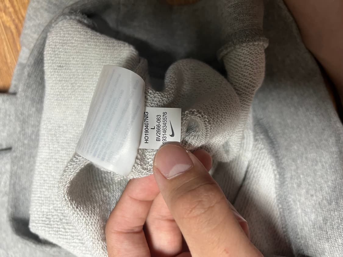 나이키 맨투맨 그레이 상품이미지4