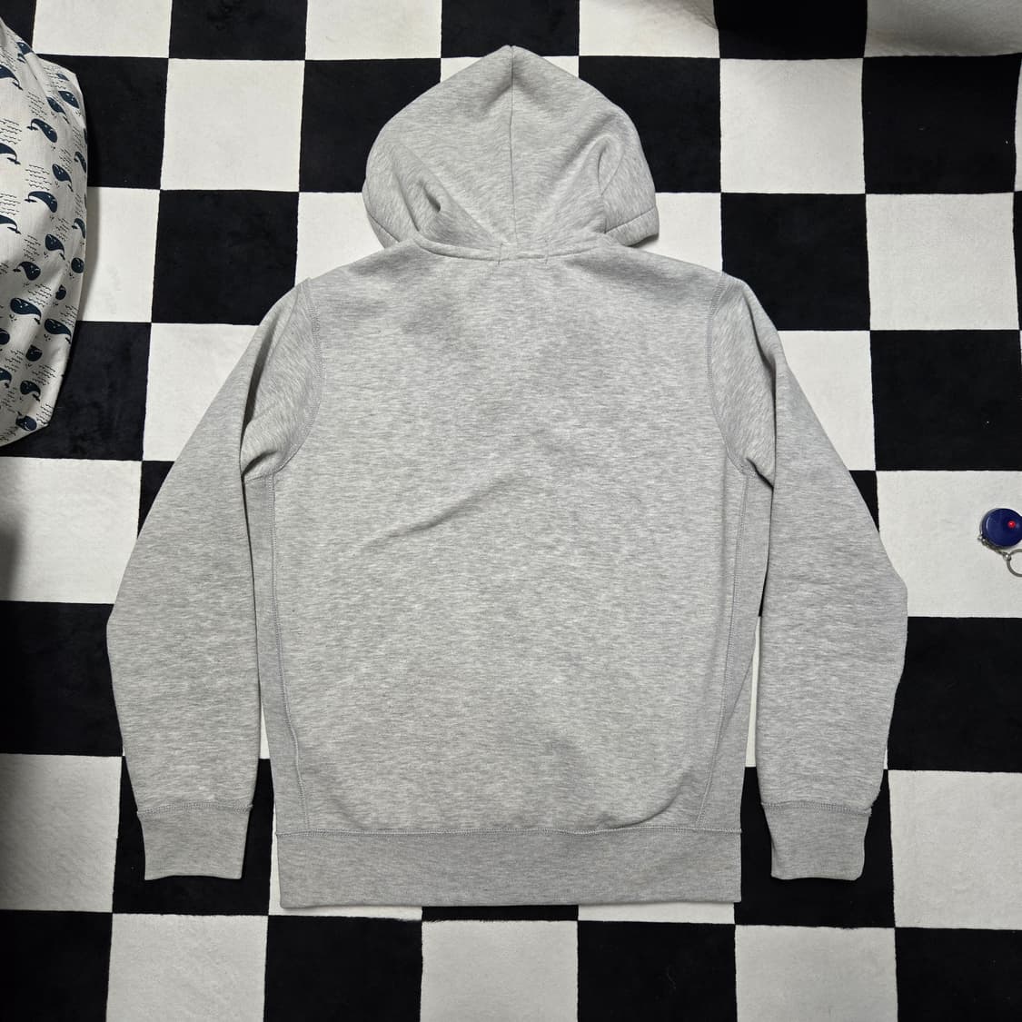 M 폴로랄프로렌 써멀 후드집업 그레이 상품이미지5