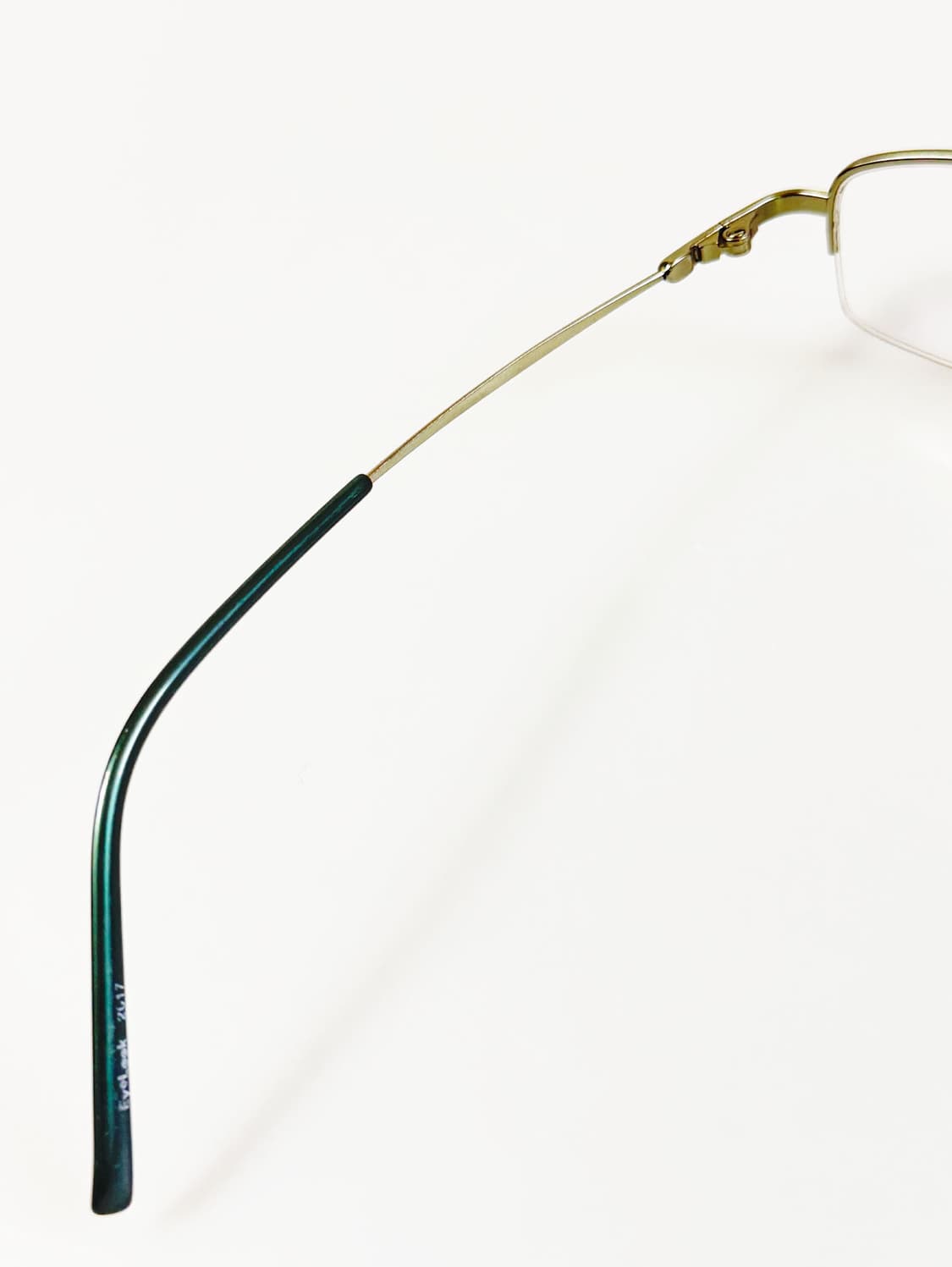 EyeLook 반무테 스퀘어 메탈 프레임 빈티지 안경 상품이미지7