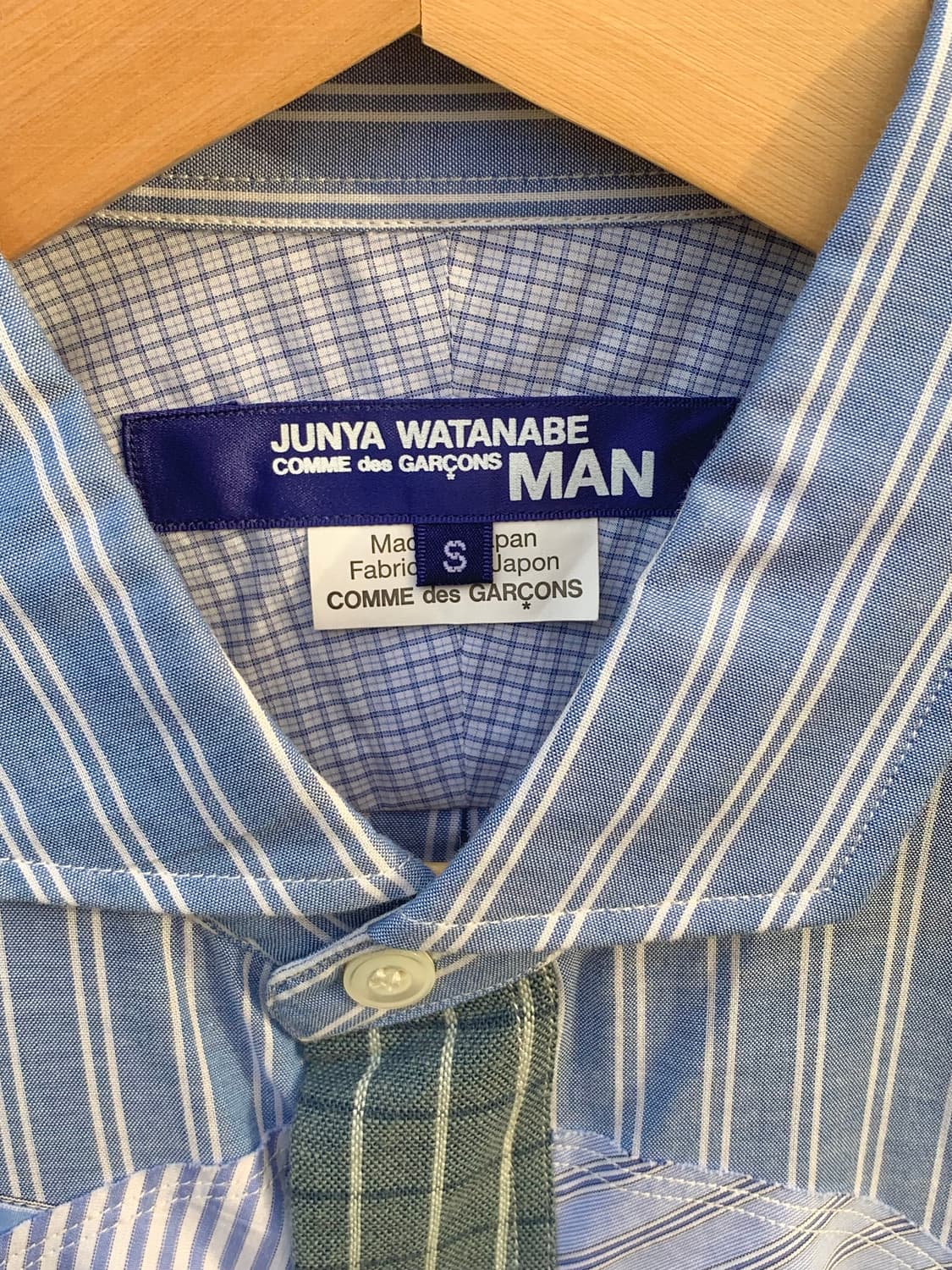 준야 와타나베 패치워크 셔츠 상품이미지4