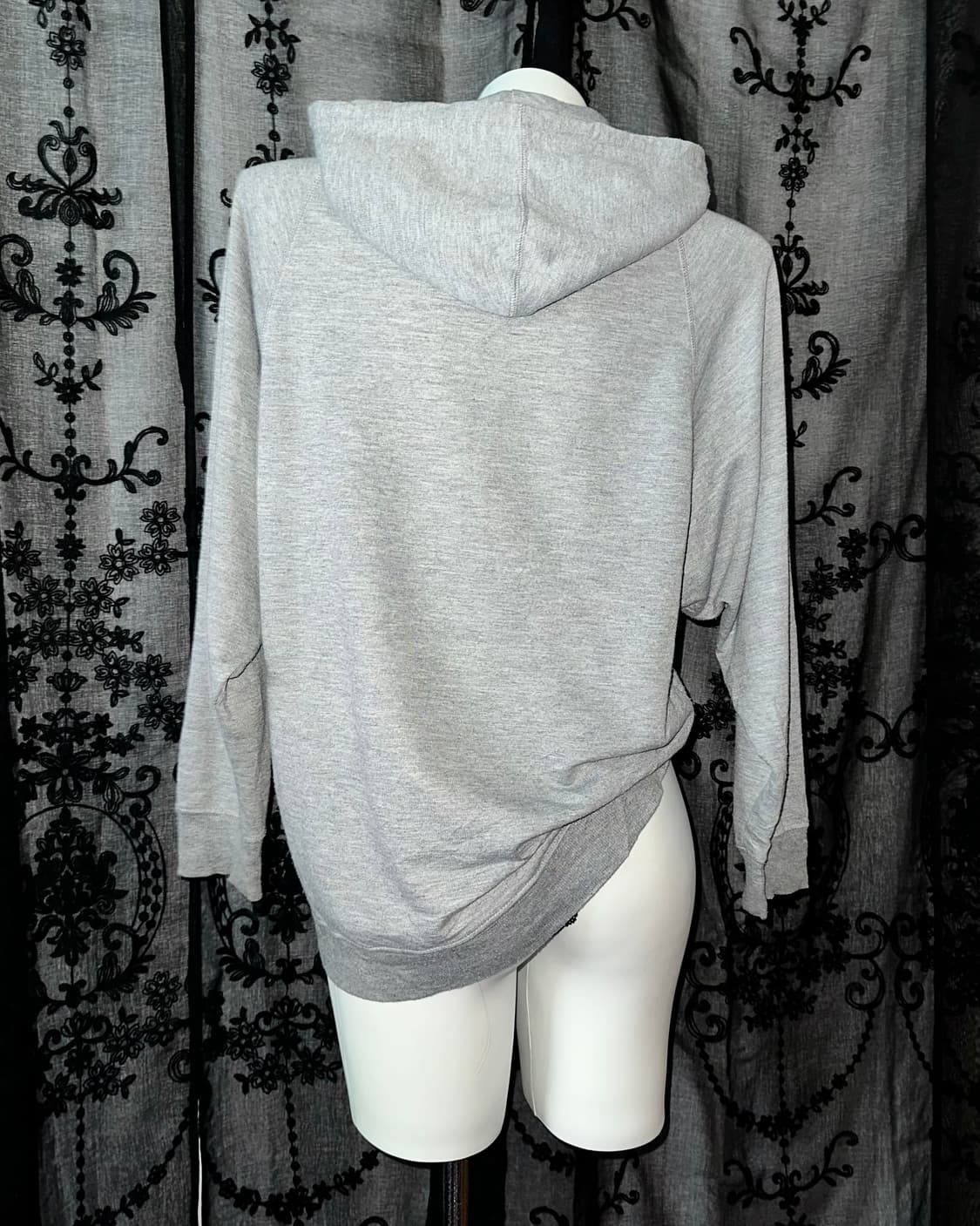 Loose-fit skull hooded long-sleeve 상품이미지3