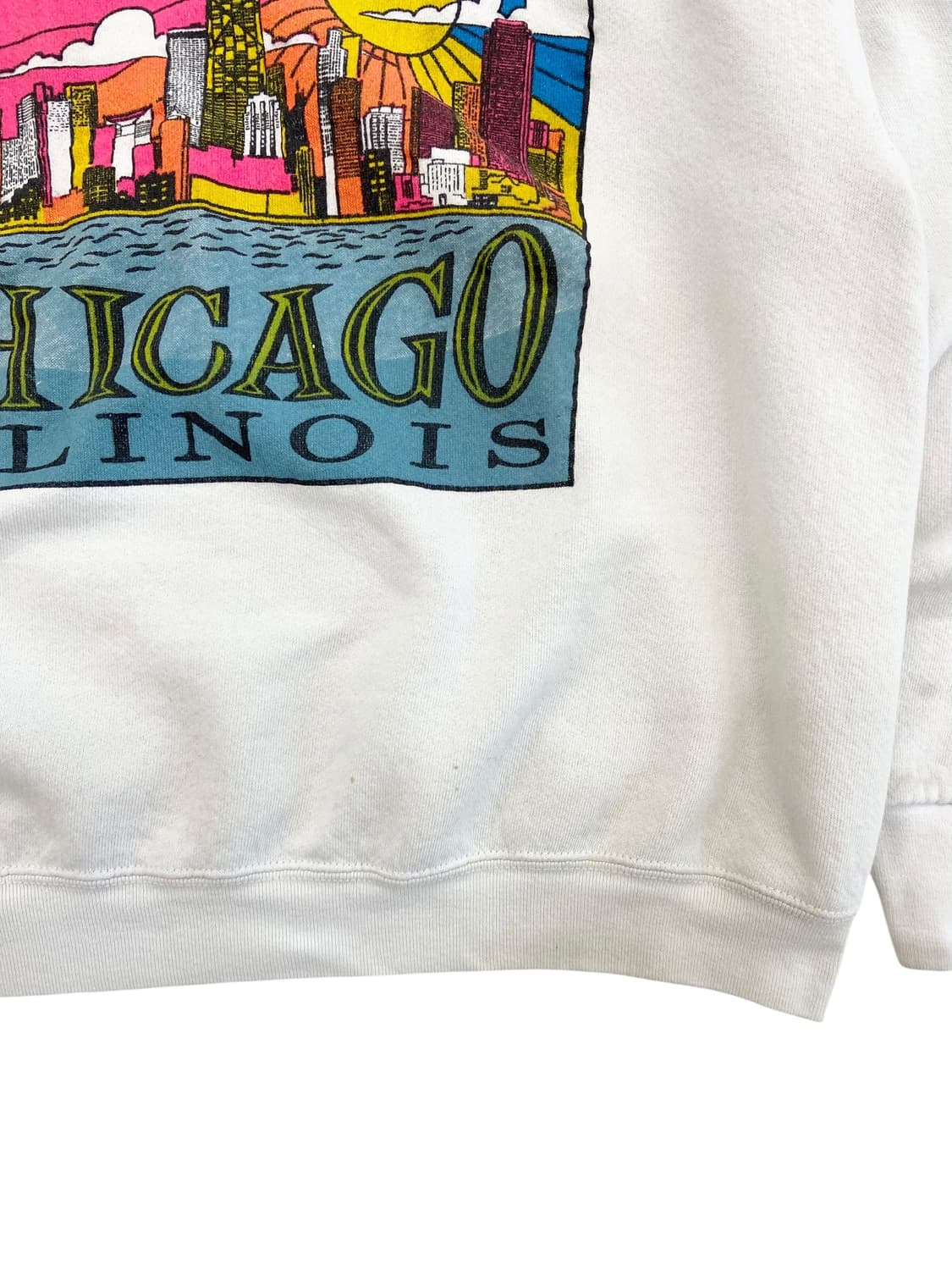 80's 프룻오브더룸 시카고 일리노이 스웻셔츠  상품이미지5