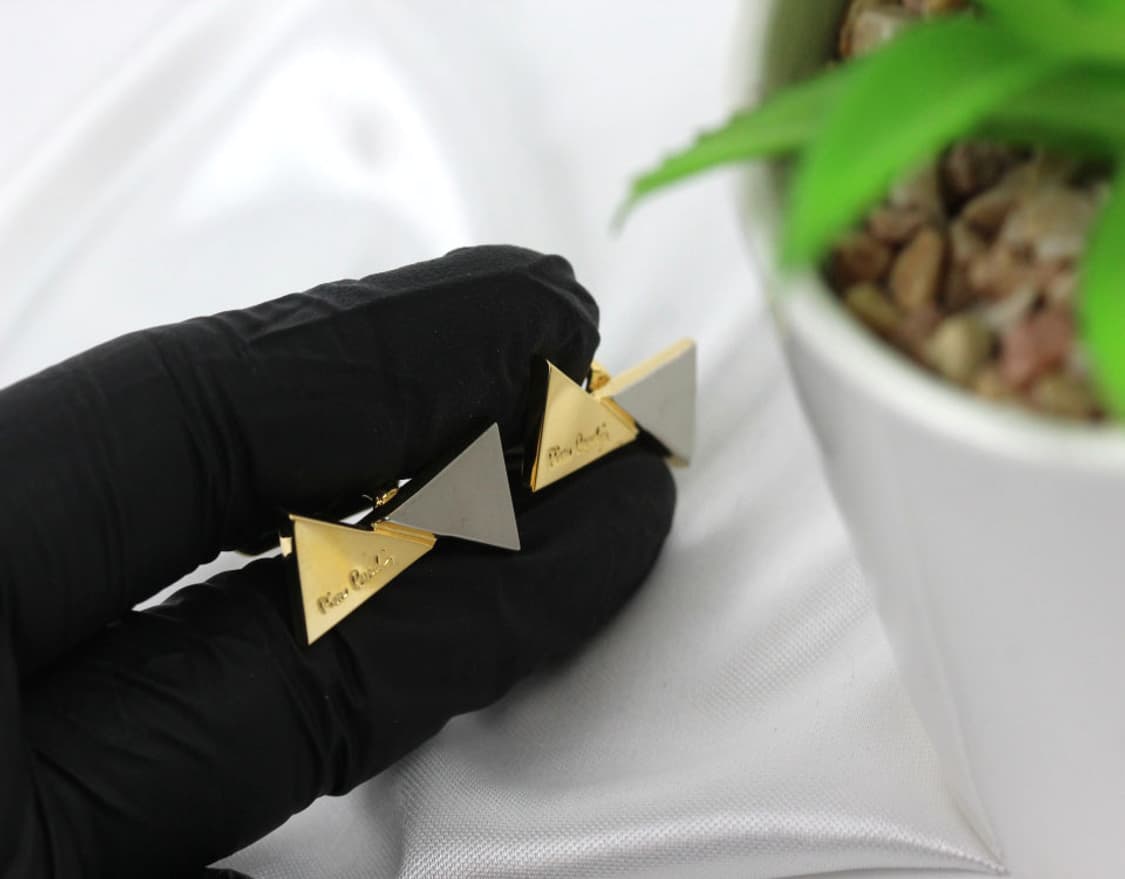 피에르가르뎅 A+,A등급 4.9cm 남자 명품 넥타이핀 커프스 세트 상품이미지7