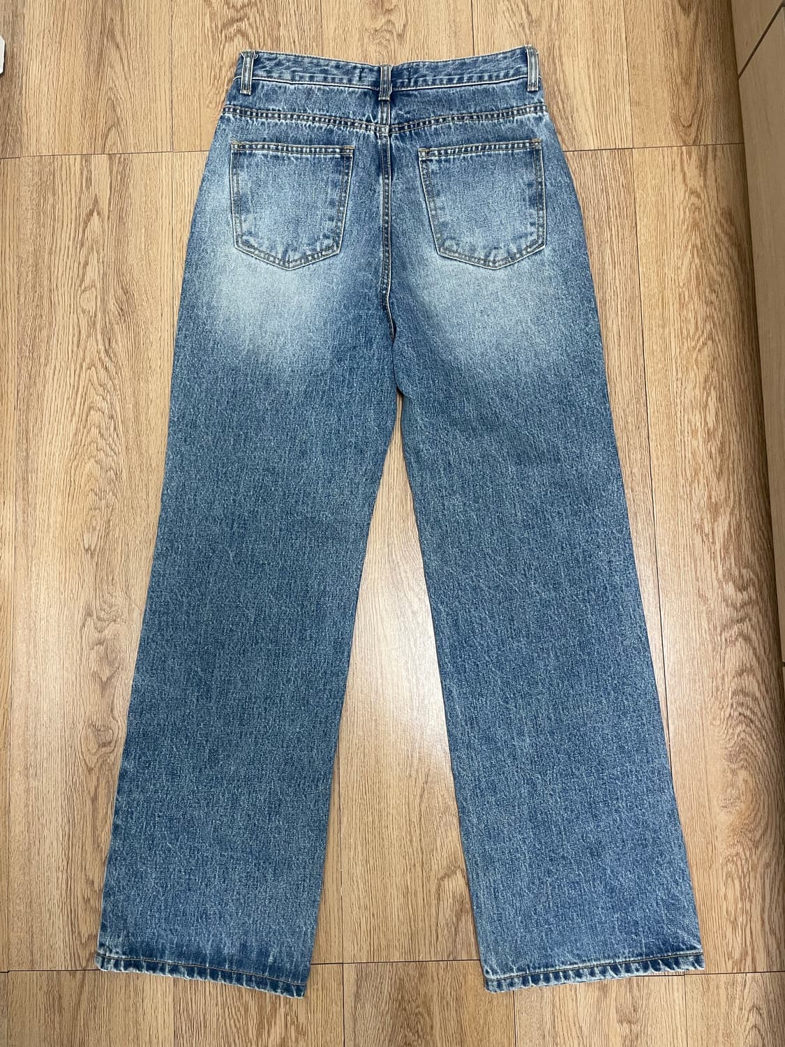 일자핏 데님팬츠 상품이미지2