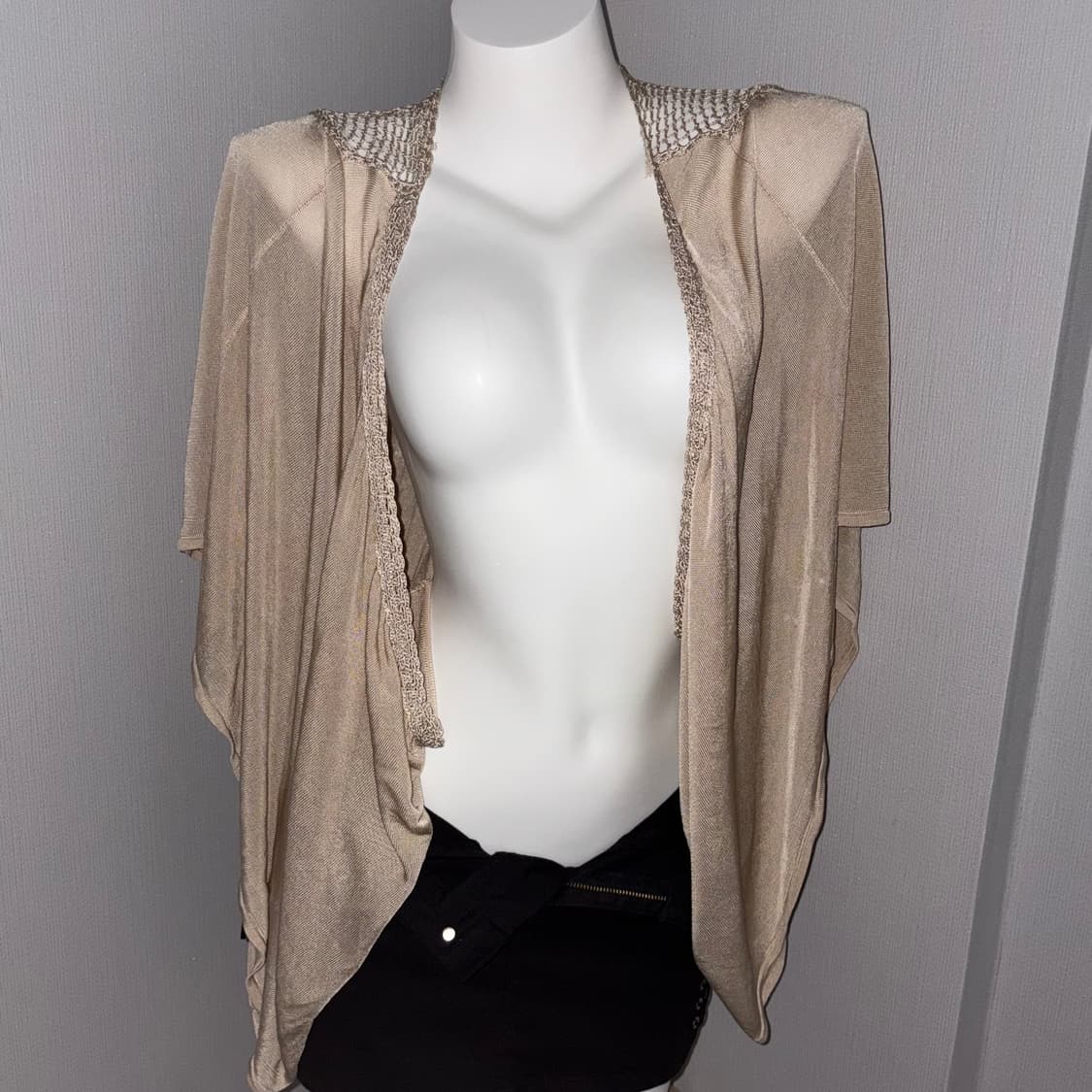 AXES FEMME  Beige Haze Bolero 상품이미지3