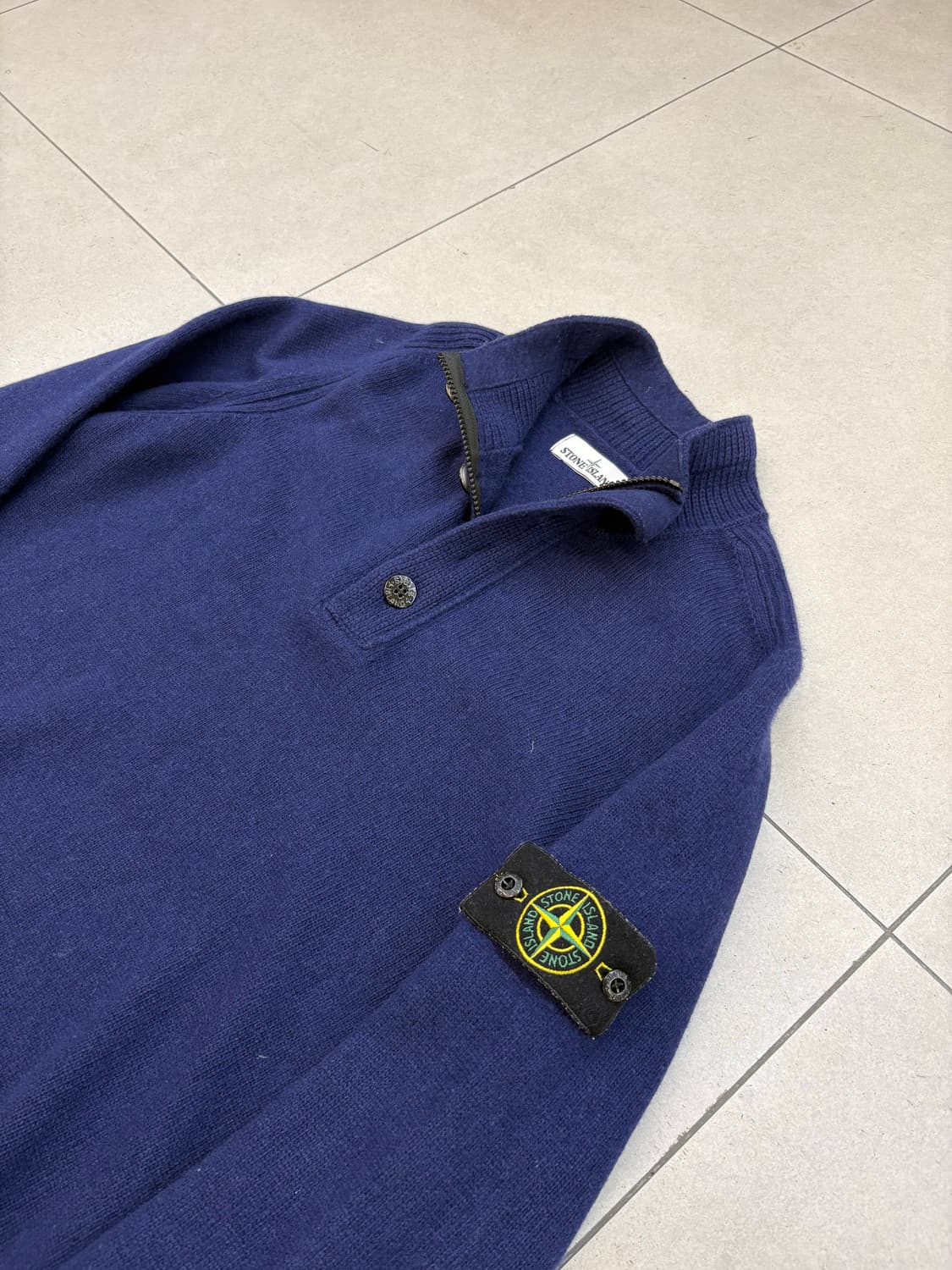 스톤아일랜드 하프집 니트 상품이미지4