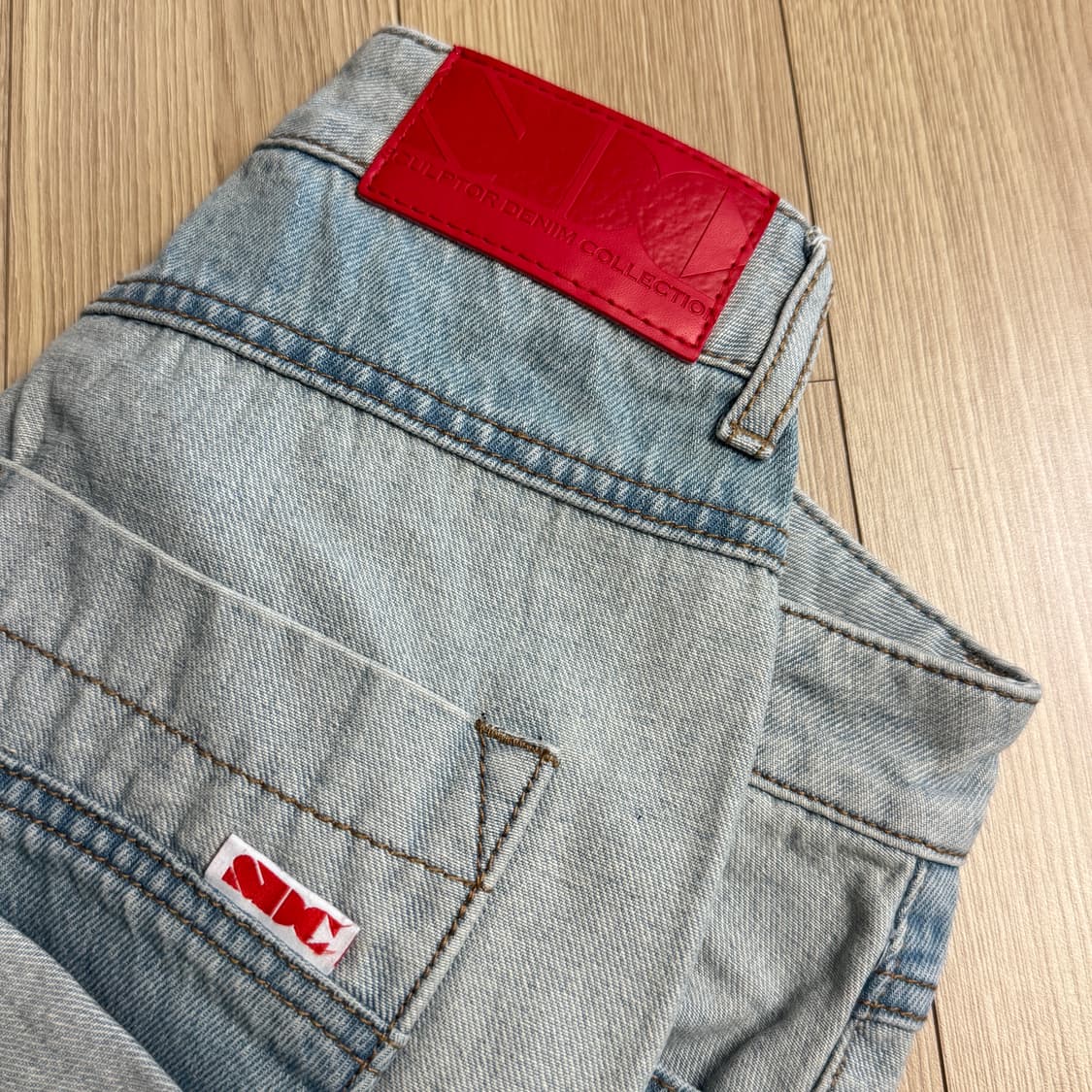 (xs) 스컬프터 데님 팬츠 상품이미지2