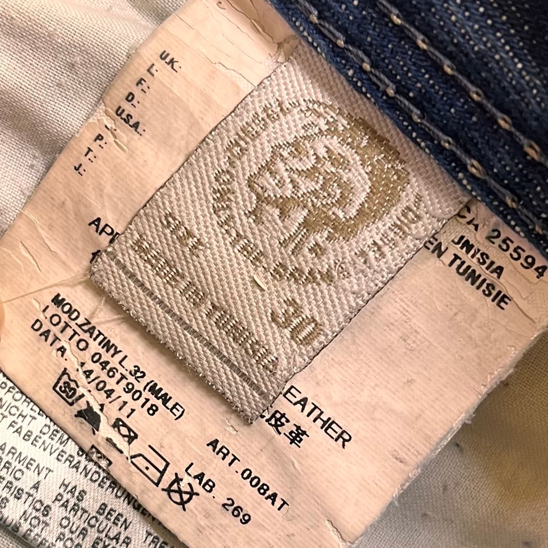 디젤 데님팬츠 W30 L32 상품이미지5