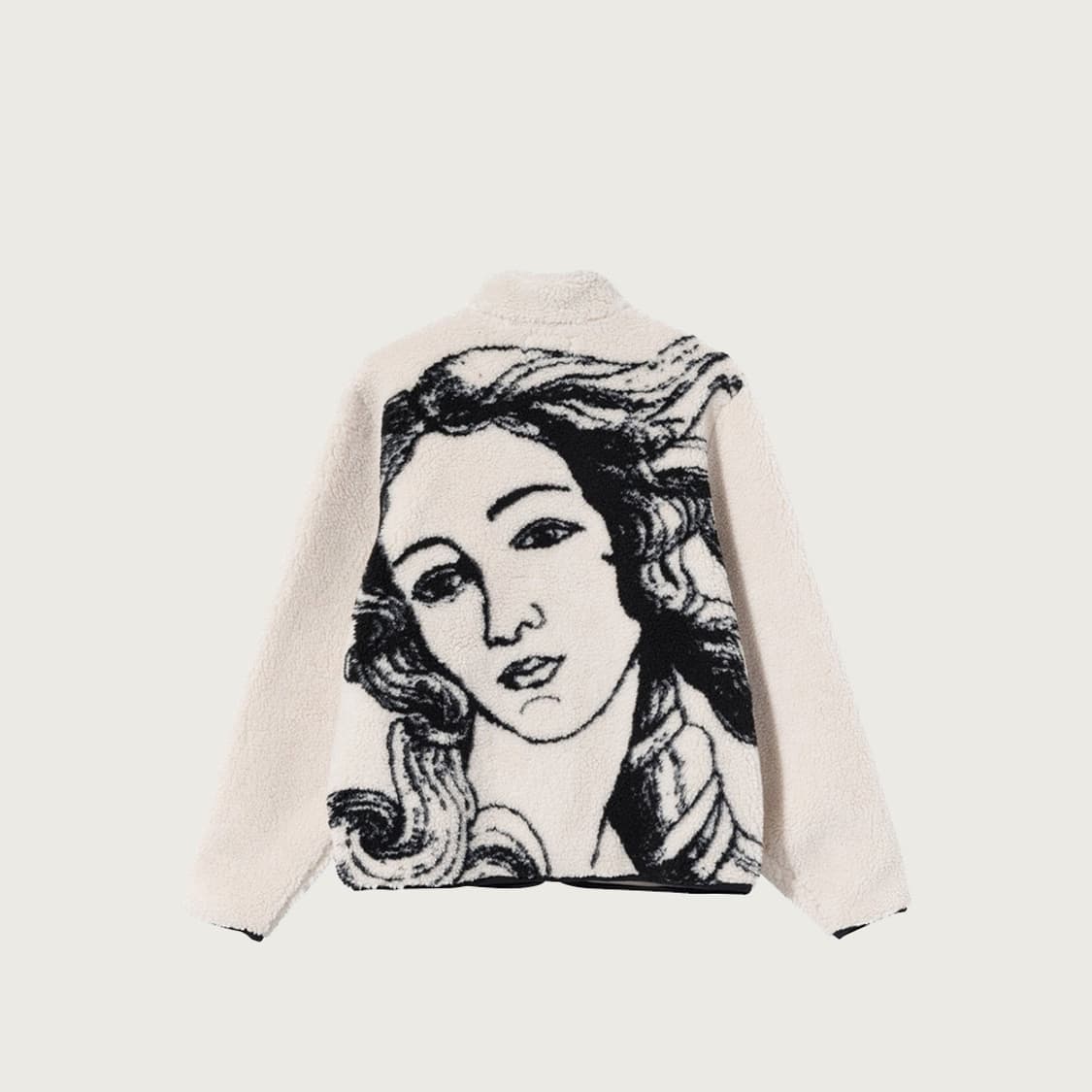 [L] 스투시 - 비너스 자카드 쉐르파 후리스 자켓 상품이미지2