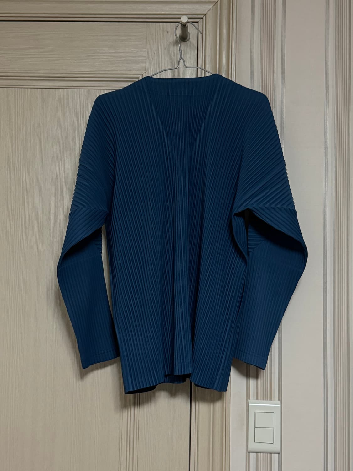 2 이세이미야케 옴므플리세 가디건 jl181 블루 상품이미지3