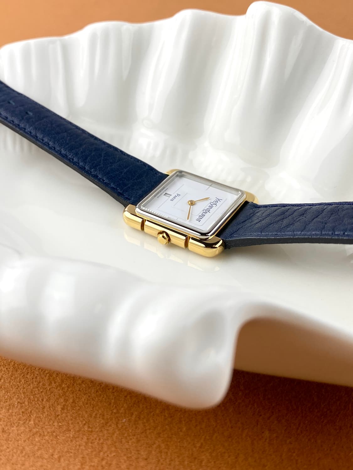 YSL gold square date watch UNISEX 상품이미지6