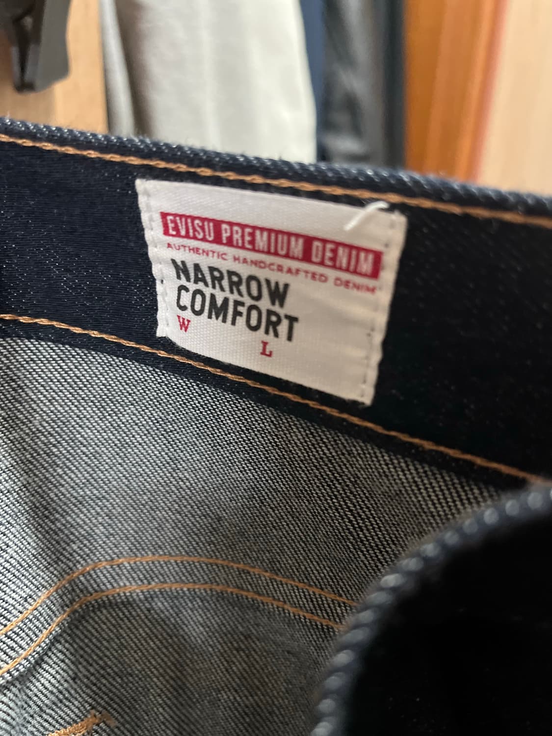 Evisu 에비수 백 로고 데님 상품이미지3