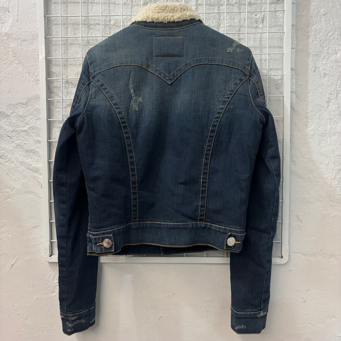 트루 릴리전 에밀리 쉐르파 데님 자켓 S 상품이미지2