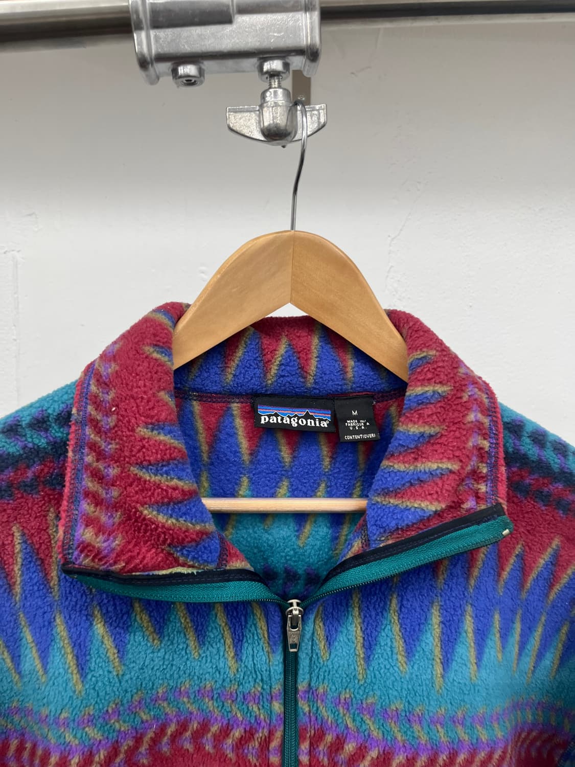 XL) 93's PATAGONIA AZTEC FLEECE ZIP-UP 상품이미지3
