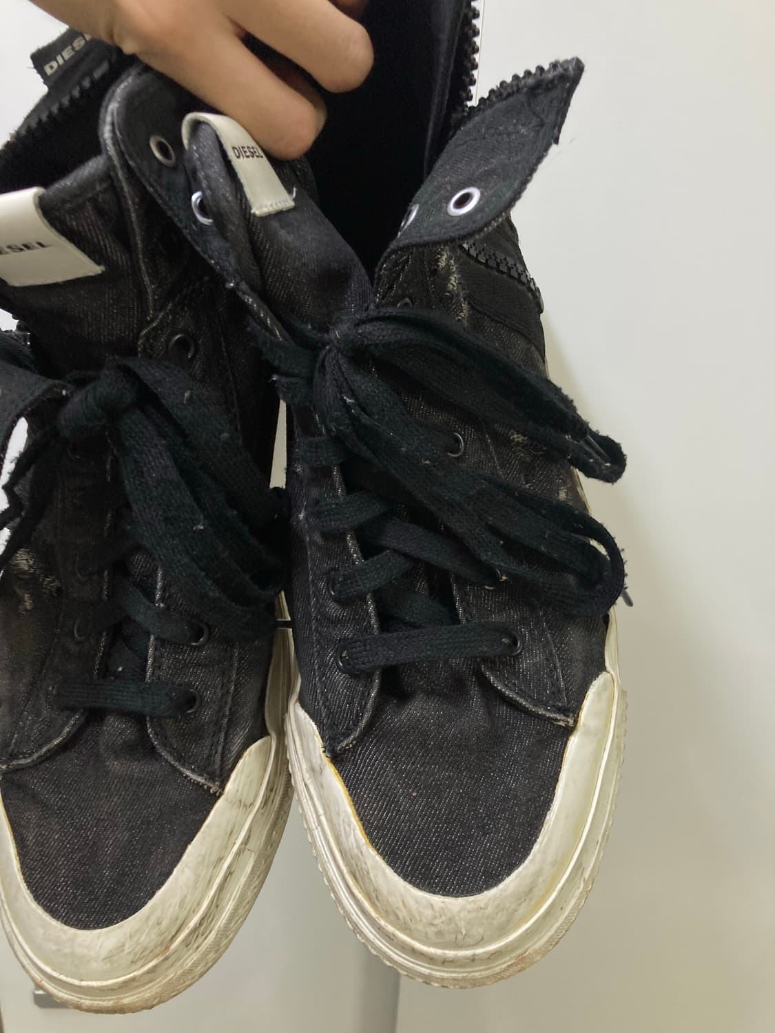 디젤 디스트로이드 하이탑 슈즈285~290 상품이미지4