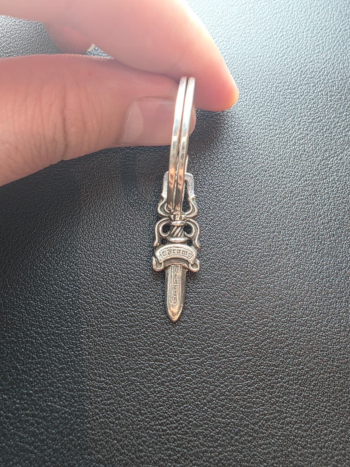 크롬하츠 5대거 키링 상태 최상 상품이미지4