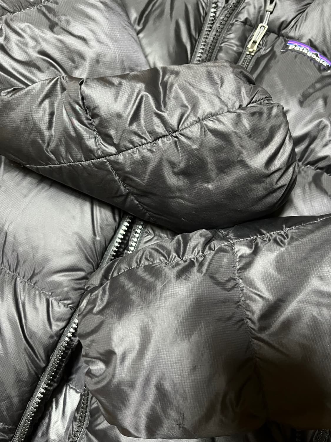 파타고니아 피츠로이 논후디 패딩 블랙 m 희귀모델 상품이미지2