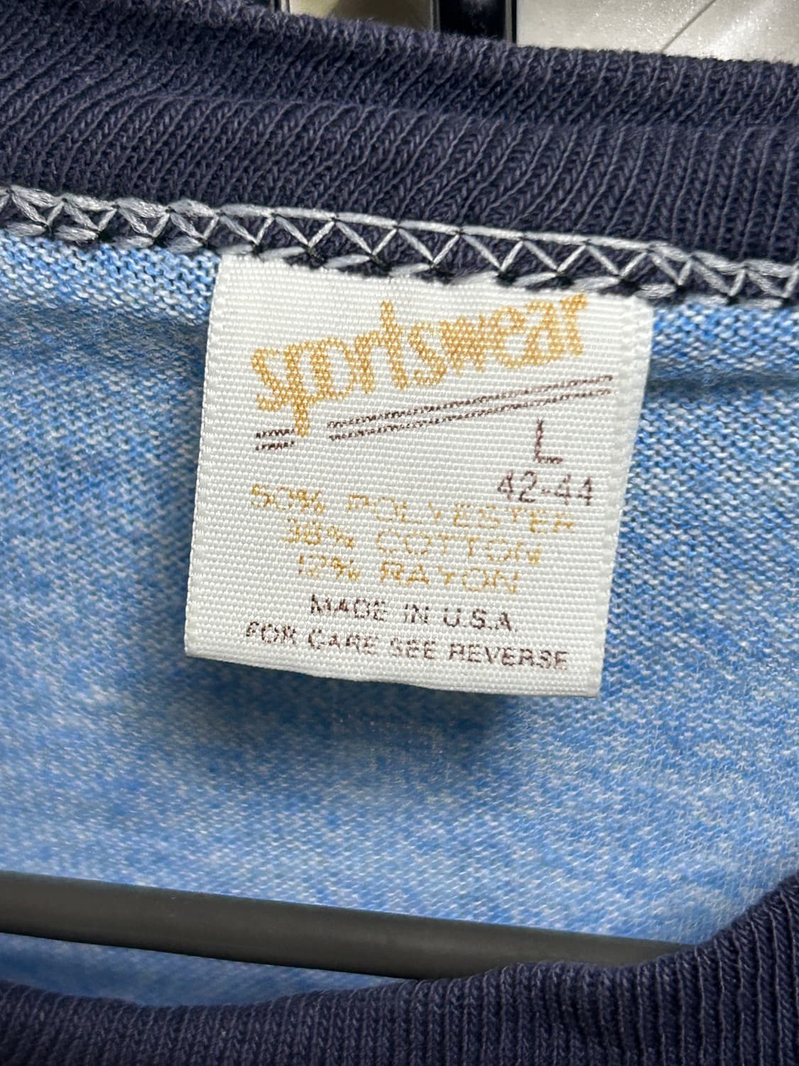 Sportswear 90s 미국 빈티지 링거 티셔츠 상품이미지4